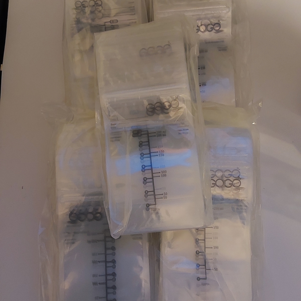 300 pcs 5 pack of 60 bags breast milk storage bags 7oz (28)